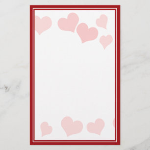 Little Hearts - Add Your Message Stationery