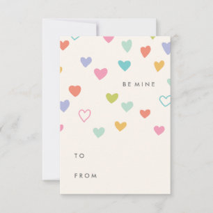 Little Hearts Classroom Valentine Invitation