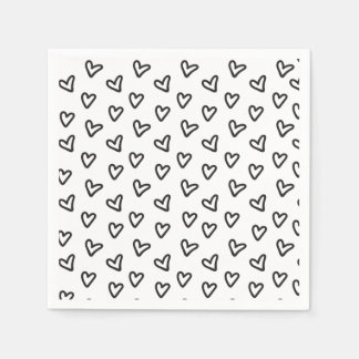 Little Hearts Cocktail Napkin