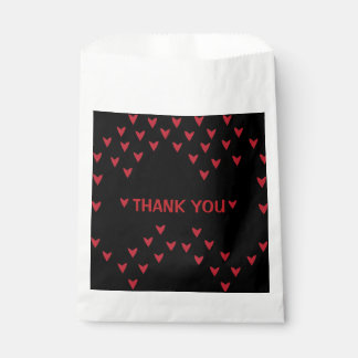 little hearts  favour bags