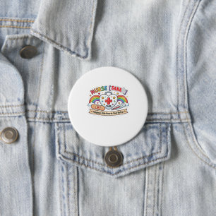 Little Hearts First-Aid Companion nurse sign 7.5 Cm Round Badge