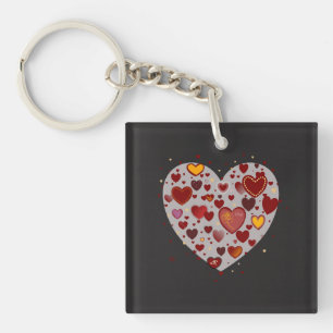Little Hearts Key Ring