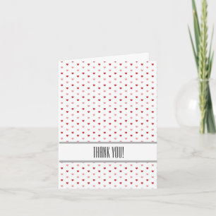 Little Hearts Thank You Card