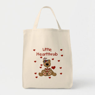 Little Heartthrob Boy Bear Tote Bag