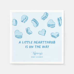 Little Heartthrob Valentine Baby Shower Napkins