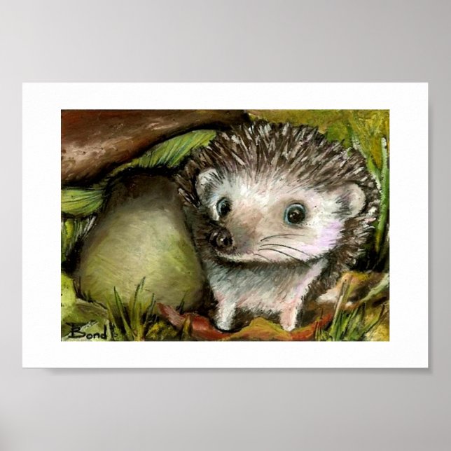 Little hedgehog print (Front)