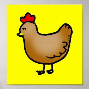 Little hen poster
