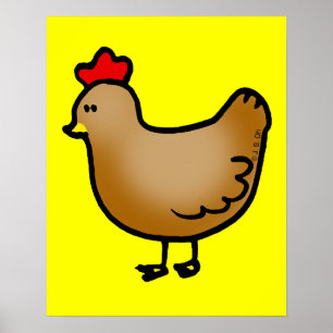Little hen poster