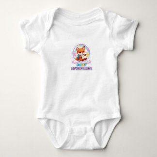 Little Hero Adventure - Cute Anime Superhero Baby Bodysuit