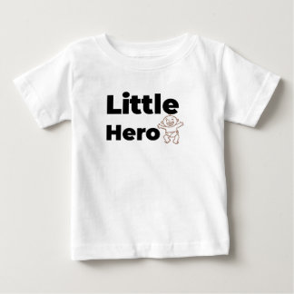 little hero baby t-shirt