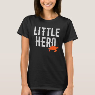 Little Hero   Cute Animal Turtle T-Shirt