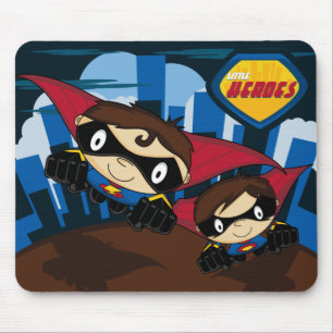 Little Heroes Superhero Mouse Pad