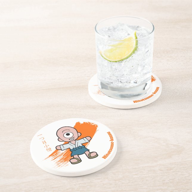 Little Hitotsume-kozou Yokai Coaster (Side)