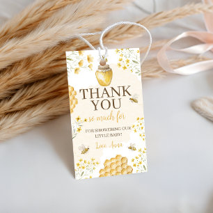 Little Honey Baby Shower Favor Tags