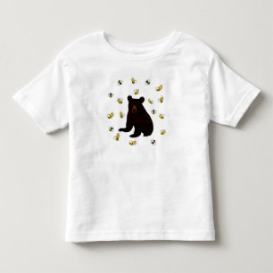 Little Honey Bee Bear Toddler T-Shirt