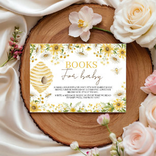 Little Honey Bee Books for Baby Request Enclosure Card