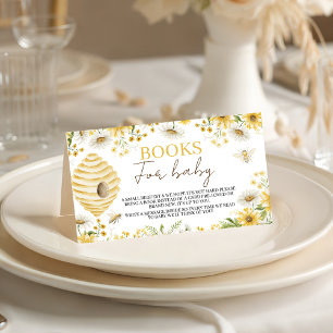 Little Honey Bee Books for Baby Request Enclosure Card