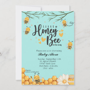 Little Honey Bee Invitation