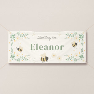 Little Honey Bees Personalised Birthday Banner