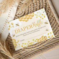 Little Honey Diaper Raffle Insert