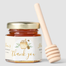 Little Honey On The Way Bee Baby Shower Thank You