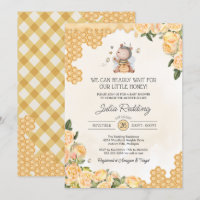 Little Honey Teddy Bear Mum-to-Bee Baby Shower