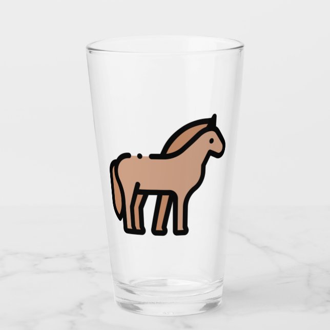 Little Horse Glass (Front)