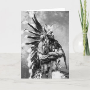 Little Horse, Oglala Sioux, 1890s Card