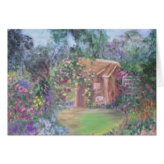 Little House at the End of the Path Card