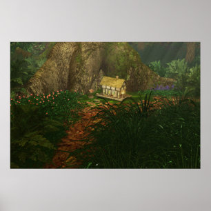 Little House in the Big Woods Print