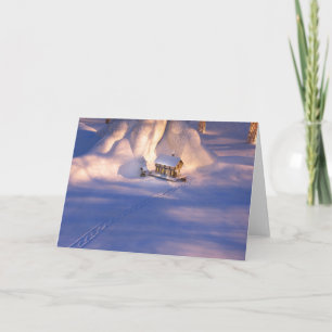 Little House in the Snow Card