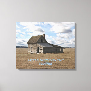 Little House On The Prairie Canvas Print
