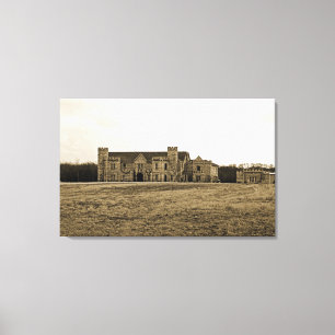 Little house on the prairie canvas print