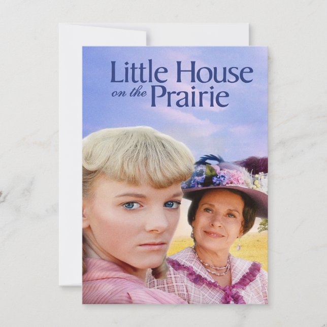 little house on the prairie invitation (Front)