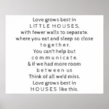 Little Houses Quote