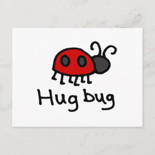 Little Hug Bug Postcard