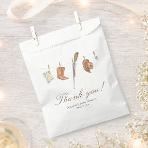 Little Hunter Baby Shower Thank You Favour Bags