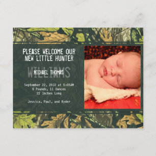 Little Hunter   Birth Announcements