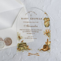 Little Hunter Woodland Keepsake Baby Shower