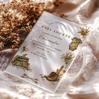 Little Hunter Woodland Keepsake Baby Shower
