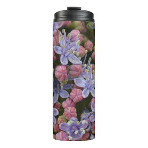 Little Hydrangea Flowers Pattern Thermal Tumbler