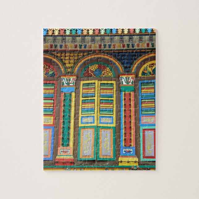Little India Singapore colonial architecture Jigsaw Puzzle (Vertical)