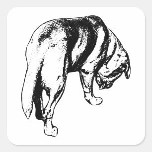 Little Investigator Square Sticker