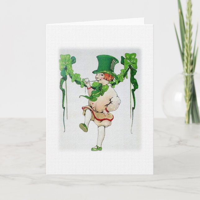 Little Irish Dancer Card (Front)