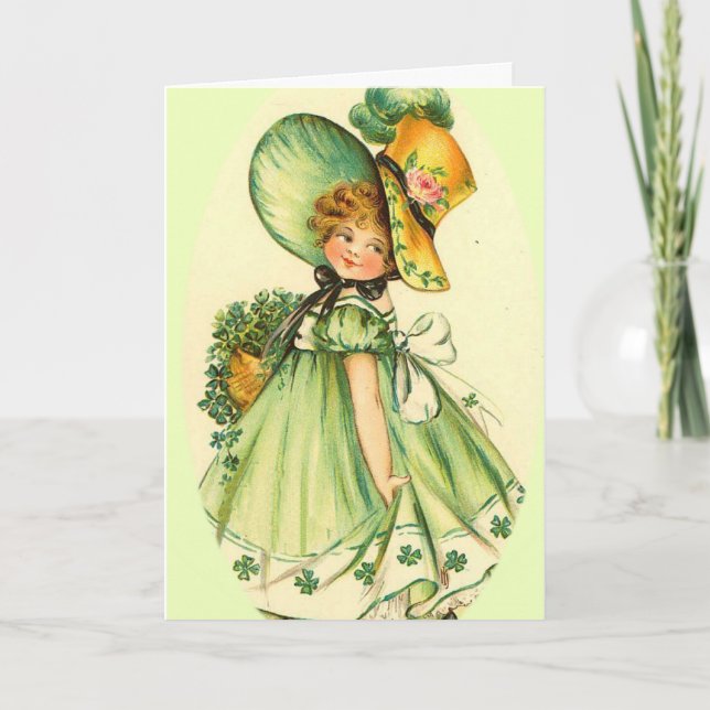 Little Irish Girl Card (Front)