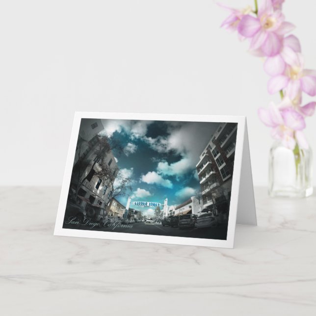   Little Italy  Card (Orchid)