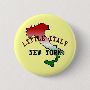 Little Italy New York 6 Cm Round Badge
