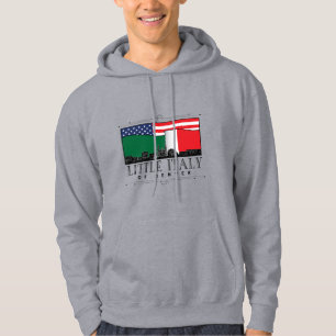 Little Italy of Denver Classic Logo GREY Hoodie