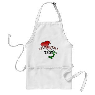 Little Italy Troy New York Standard Apron