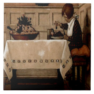 Little Jack Horner Jessie Willcox Smith Tile